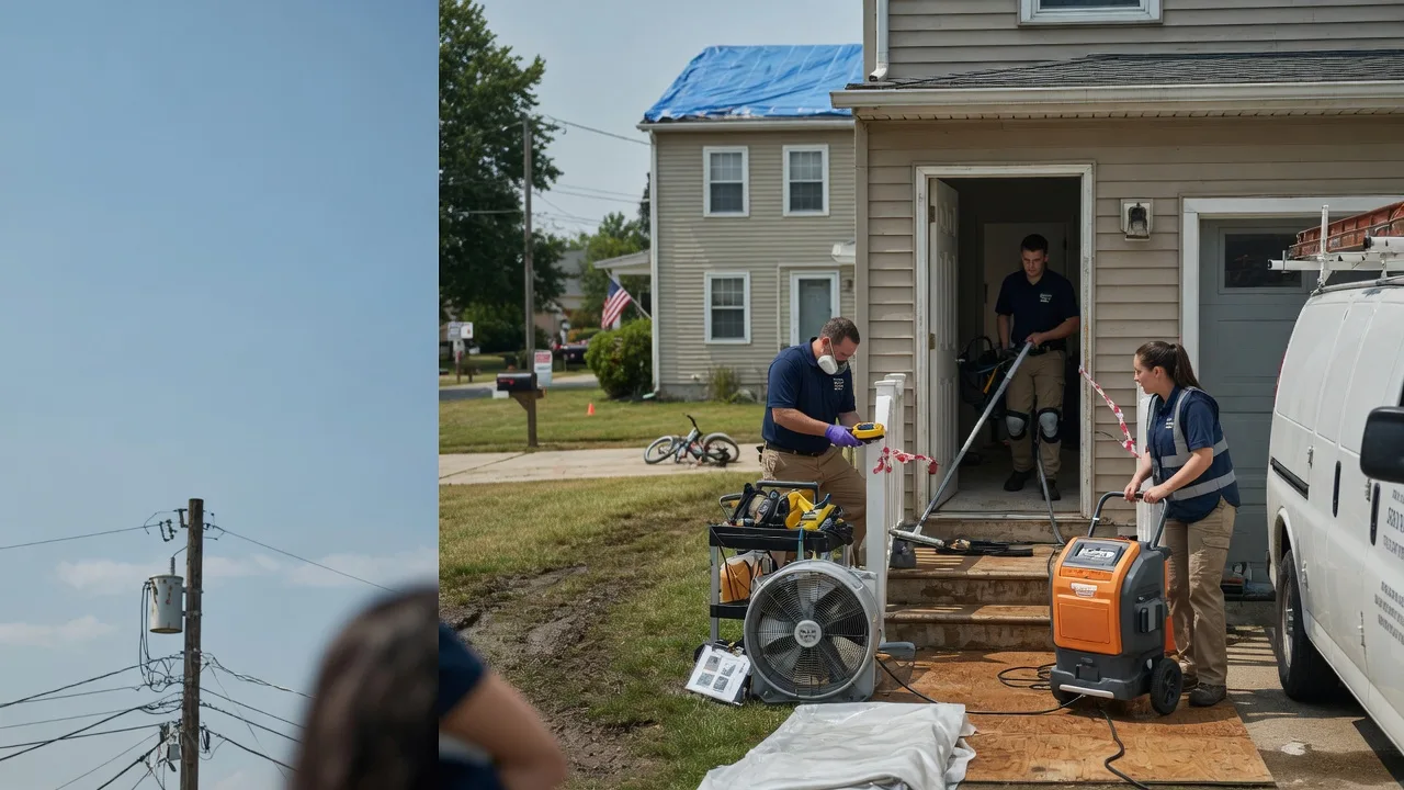 Water Damage Repair in Dorsey, IL near me